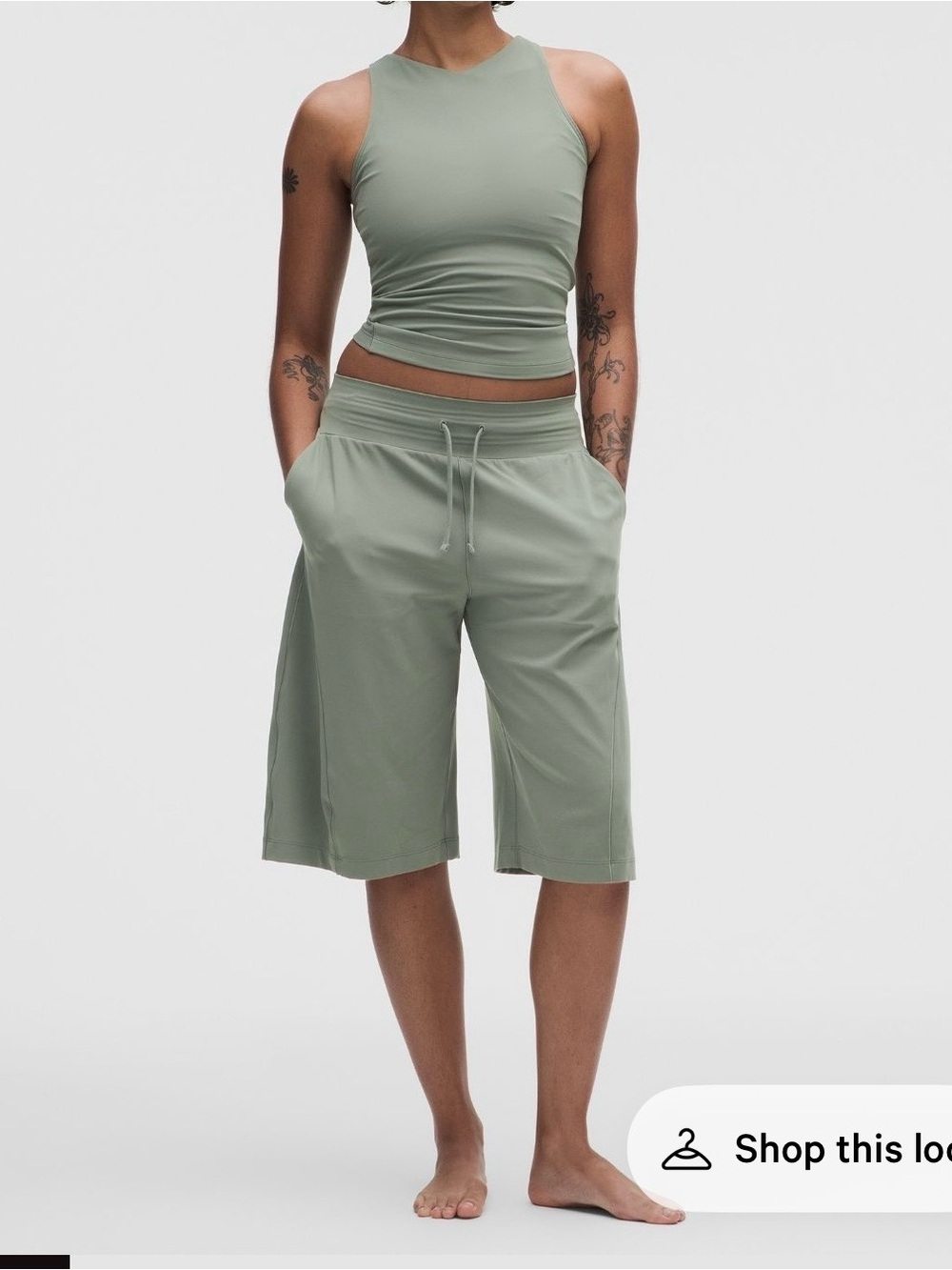 Women’s grove mid -rise relaxed bermuda shorts